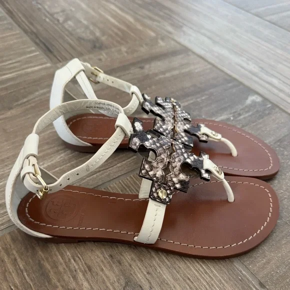 Tory Burch Phoebe Elba Thong Sandal size 6 - Picture 4 of 7